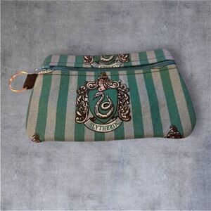 Slytherin Striped Pouch